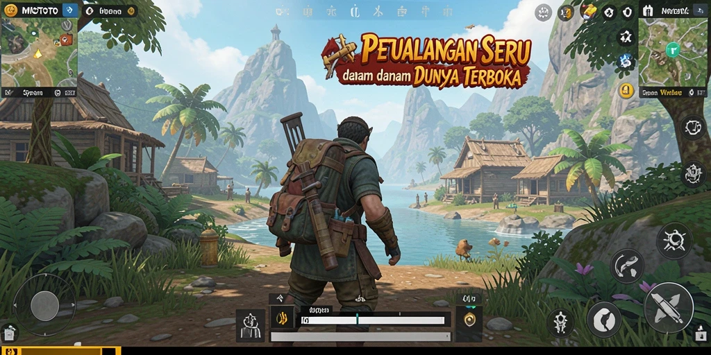 Tampilan antarmuka game MIOTOTO yang menakjubkan dan interaktif.