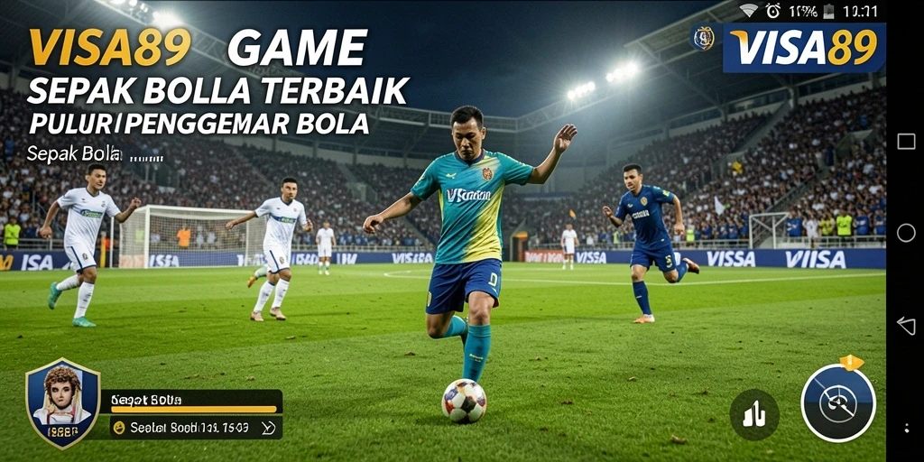 Antarmuka permainan <strong>VISA89</strong> yang menarik dan interaktif.
