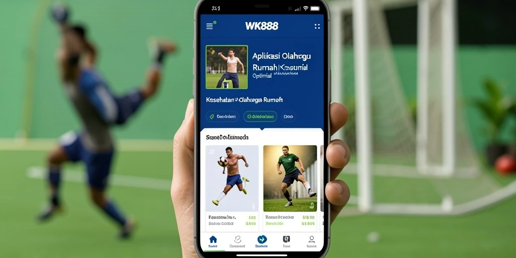 Antarmuka pengguna aplikasi WK888 yang ramah dan informatif.